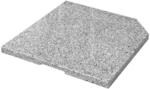 Doppler Beschwerungsplatte, Grau, Stein, 50x4x50 cm, zur Beschwerung eines