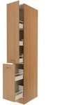 FlexWell Apothekerschrank, Buche, Holzwerkstoff, einzeln stellbar, 200x30 cm, Made in