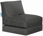 Sitzsack, Textil, 300 l, F&uuml;llung: Styroporkugeln, 70x80x90 cm, Indoor, Wohnzimmer,