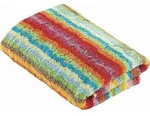Cawoe Handtuch Lifestyle Streifen, Mehrfarbig, Textil, Streifen, 50x100 cm,...