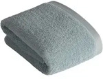 Vossen Badetuch High Line, Hellblau, Textil, Uni, 100x150 cm, Made in Austria,