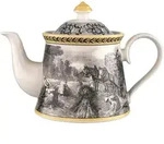 Villeroy & Boch Teekanne, Mehrfarbig, Keramik, Kaffee & Tee, Kannen, Teekannen