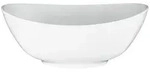 Seltmann Weiden Sch&uuml;ssel Modernlife, Wei&szlig;, Keramik, oval, 25.5 cm, Essen & Trinken,