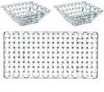 Nachtmann Servierplatten, Transparent, Glas, Rechteckig, 2x2x2 cm, Tischkultur &