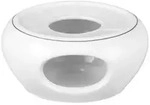 Seltmann Weiden St&ouml;vchen, Wei&szlig;, Keramik, Rund, 6.9 cm, Kaffee & Tee, Teezubereitung