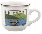 Villeroy & Boch Mokka-, Mehrfarbig, Keramik, Kaffee & Tee, Tassen, Espressotassen