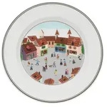 Villeroy & Boch Fr&uuml;hst&uuml;cksteller, Mehrfarbig, Keramik, Rund, Essen & Trinken,