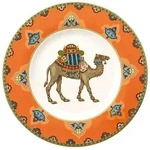 Villeroy & Boch Fr&uuml;hst&uuml;cksteller, Mehrfarbig, Keramik, Rund, Essen & Trinken,