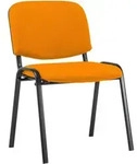 CLP Besucherstuhl, Orange, Metall, 53x83x53 cm, Arbeitszimmer, Besucherst&uuml;hle