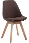 CLP Stuhl, Braun, Holz, 48x84x55 cm, Esszimmer, St&uuml;hle, Esszimmerst&uuml;hle,
