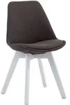 CLP Stuhl, Dunkelgrau, Holz, 48x84x55 cm, Esszimmer, St&uuml;hle, Esszimmerst&uuml;hle,