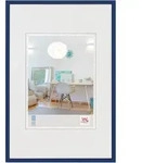 walther design Kunststoffrahmen, Blau, Kunststoff, 30.7x40.8x1.4 cm, Bilder und