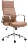 CLP Drehstuhl, Hellbraun, Metall, 58x105x66 cm, Arbeitszimmer, B&uuml;rost&uuml;hle,