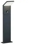 Trio Leuchten Wegeleuchte Pearl, Anthrazit, Metall, 14x50x12.5 cm, Bewegungsmelder,