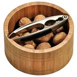 Kesper Schale, Natur, Holz, Bambus, 16.6x7x16.6 cm, Essen & Trinken, Geschirr,