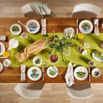 Villeroy & Boch Brotteller, Mehrfarbig, Keramik, Rund, Essen & Trinken, Geschirr,