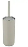 Wenko B&uuml;rstenbeh&auml;lter, Beige, Kunststoff, Rund, 10x37x10 cm, Badezimmer, WC
