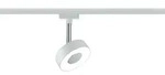 Paulmann Schienensystem-Strahler URail, Wei&szlig;, Chrom, Metall, Kunststoff, 9.8x14.7x5