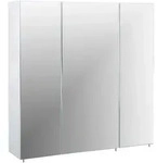 Mid.you Spiegelschrank Schildmeyer Lumo 134106, Wei&szlig;, Metall, 6 F&auml;cher,