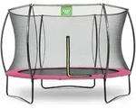 Exit Toys Trampolin, Pink, Metall, Kunststoff, rund, 256 cm, EN 71, CE, Outdoor