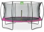 Exit Toys Trampolin, Pink, Metall, Kunststoff, rund, 267 cm, EN 71, CE, Outdoor