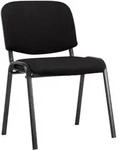 CLP Besucherstuhl, Schwarz, Metall, 53x83x53 cm, Arbeitszimmer, Besucherst&uuml;hle