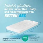 Betten-ABC Babymatratze, Wei&szlig;, Textil, 70x160 cm, Oeko-Tex&reg; Standard 100,