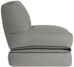 Outdoorsitzsack, Grau, Textil, Uni, 300 l, F&uuml;llung: Polystyrol, 70x80x90 cm,...