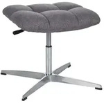 Mid.you B&uuml;rohocker, Grau, Metall, Textil, Sternfu&szlig;, 47x49x47 cm, Arbeitszimmer,