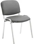 CLP Besucherstuhl, Grau, Metall, 54x79x48 cm, Arbeitszimmer, Besucherst&uuml;hle