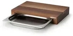 Continenta Schneidebrett, Braun, Holz, 8x40 cm, K&uuml;chenzubeh&ouml;r, Schneidebretter
