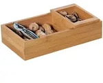 Kesper Schale, Natur, Holz, Bambus, 16x7.5x30 cm, Essen & Trinken, Geschirr,...