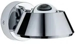 Paulmann Badezimmer-Wandleuchte Sabik, Chrom, Kunststoff, 8 cm, Lampen & Leuchten,
