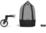 Einkaufstasche Yoyo2, Grau, Kunststoff, Textil, 4-teilig, 38x45x30 cm, Baby on...