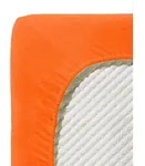 Fleuresse Spannbetttuch Jenny C, Orange, Textil, 150x200 cm, b&uuml;gelleicht,