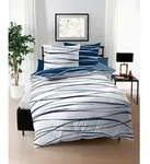 Kaeppel Bettw&auml;sche Motion, Dunkelblau, Textil, Graphik, 135x200 cm,...
