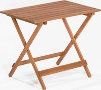 Gardenson GARTENKLAPPTISCH Natur 72x60x90 cm