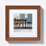 walther design Bilderrahmen, Dunkelbraun, Holzwerkstoff, 41.5x41.5 cm, Bilder und