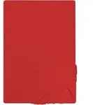 Castell Spannbetttuch, Rot, Textil, Uni, 160x200 cm, Schlaftextilien, Bettw&auml;sche,