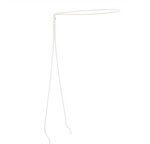 Babybay Himmelstange Babybay, Wei&szlig;, Metall, 36x70 cm, Babym&ouml;bel, Babybetten