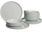 Ritzenhoff Breker Tafelservice, Mintgr&uuml;n, Keramik, 8-teilig, 2x2x2 cm, Essen &