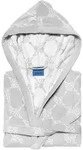 Joop! Bademantel, Silber, Textil, Gr. 48/50, Oeko-Tex&reg; Standard 100, Taschen,