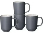 Ritzenhoff Breker Kaffeebecher, Grau, Keramik, Kaffee & Tee, Tassen, Kaffeebecher