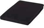 Estella Spannbetttuch, Schwarz, Textil, 150x200 cm, Textiles Vertrauen - Oeko-Tex&reg;,