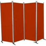 Boxxx Sichtschutz, Grau, Bordeaux, Metall, Textil, 220x165x25.2 cm, Sonnen- &