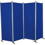 Boxxx Sichtschutz, Blau, Grau, Metall, Textil, 220x165x25.2 cm, Sonnen- &