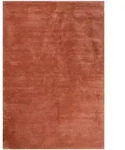Esprit Hochflorteppich Esp-4223-27, Rot, Textil, Uni, rechteckig, 70x140 cm, Textiles