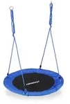 Relaxdays Nestschaukel, Mehrfarbig, Kunststoff, Metall, 110x150x110 cm, Outdoor