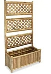 vidaXL Hochbeet, Braun, Naturmaterialien, 30x135x70 cm, Gartenzubeh&ouml;r, Hochbeete