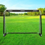 Relaxdays Fussballtor, Mehrfarbig, Metall, Textil, 150x75 cm, Freizeit, Sport &